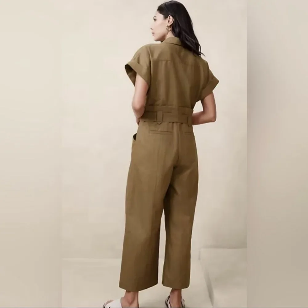 NWOT Banana Republic Linen Jumpsuit